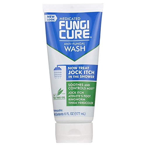 FungiCure Medicated Anti-Fungal Jock Itch Wash - Treat Jock Itch in The Shower - 6 fl oz