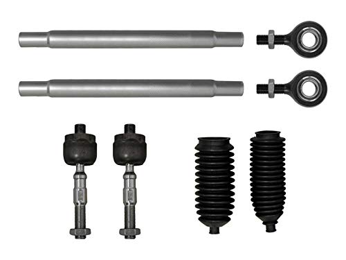 SuperATV Heavy Duty Tie Rod Kit for Polaris Ranger XP 700 (2009) - Complete Assembly with Inners/Outers