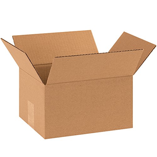 Aviditi 1086 Corrugated Cardboard Box 10' L x 8' W x 6' H, Kraft, for Shipping, Packing and Moving (Pack of 25)
