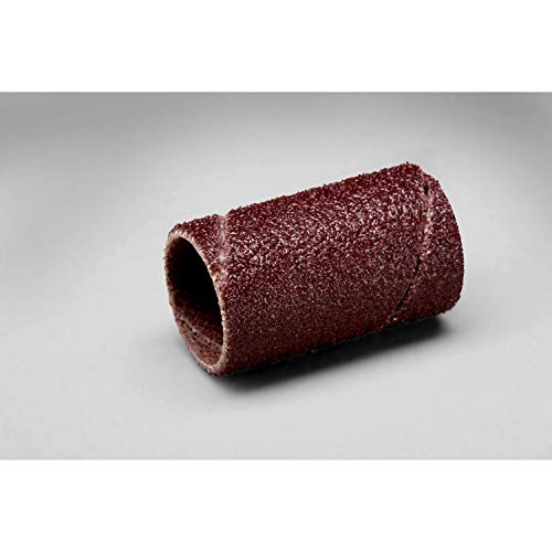 3M Cloth Spiral Band - 80 Grit Abrasive Band for Die Grinder or Rotary Drill - X-Weight Backing - Deburrs and Finishes Metal - 3/4' x 1'