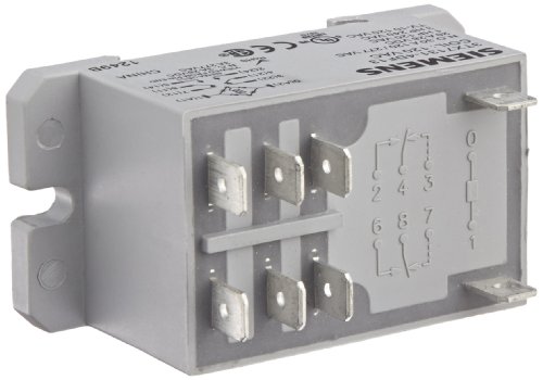 Basic Plug In Enclosed Power Relay, DPDT Contacts, 30A NO/3A NC Contact Rating, 120VAC Coil Voltage