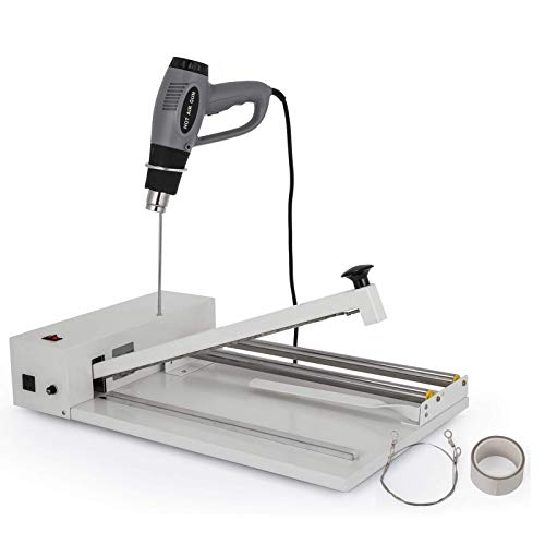 BestEquip 18 Inch I-Bar Shrink Wrap Machine, I-bar Sealer with Heat Gun, Shrink Wrap Sealer Compatible with PVC POF Film