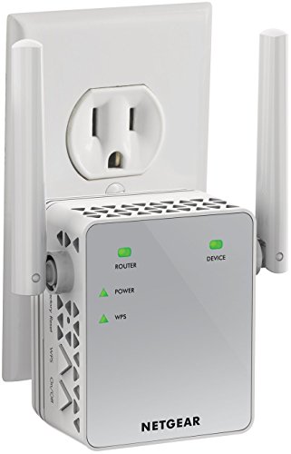 NETGEAR WiFi Range Extender EX3700 - Coverage up to 1000 sq.ft. and 15 Devices with AC750 Dual Band Wireless Signal Booster & Repeater (up to 750Mbps Speed), and Compact Wall Plug Design