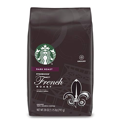 Starbucks Dark Roast Ground Coffee — French Roast — 100% Arabica — 1 bag (28 oz.)