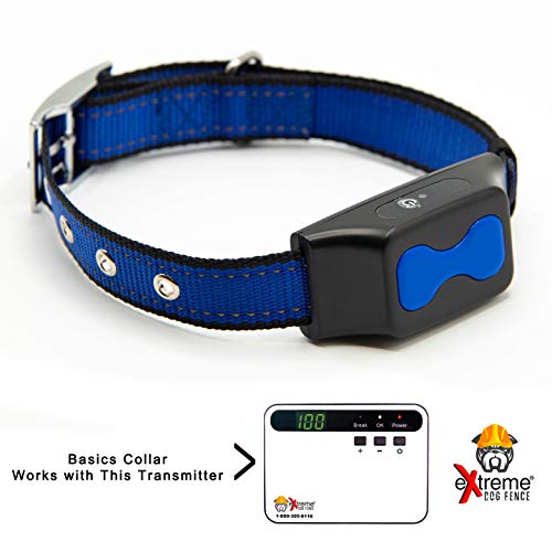 Extreme Dog Fence Basics Stubborn Dog Fence Collar Add-On with Medium and Large Contacts for Dogs That Need Stronger Correction Levels Than The Native Collar