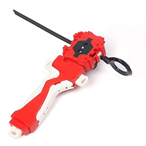 Launcher and Grip, Metal Fusion Burst Gyro Starter String Launcher(Red)