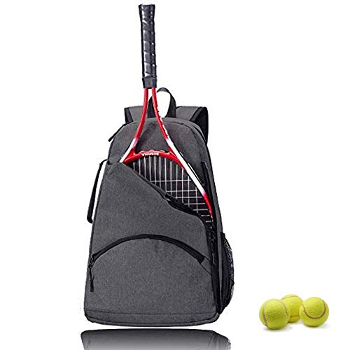 no branded Tennis Racket Backpack,Tennis Bag,Tennis & Racquet Sports Bag, Tennis Racket Bag for Pickleball/Tennis/Racket Ball,Men/Women/Teens/Kids Tennis Racket Backpack (12 x 6.5 x 18 Inch)