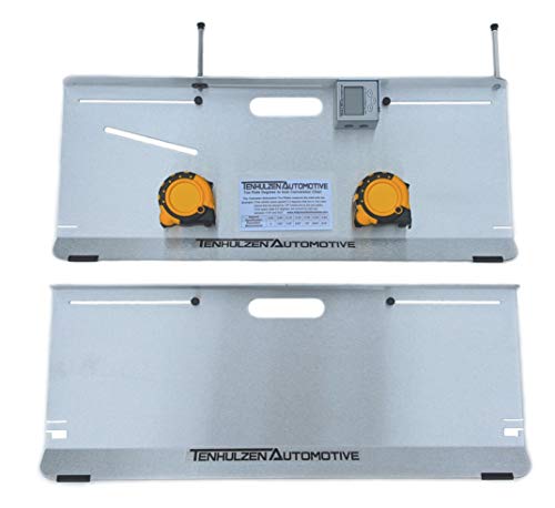 Tenhulzen Automotive 2-Wheel Alignment Tool - All-in-one (Camber/Caster/Toe Plates) - Made in USA