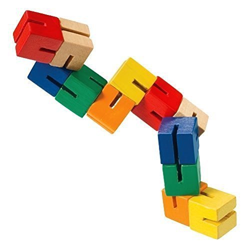 Wooden Puzzle Fidget (4-Pack)