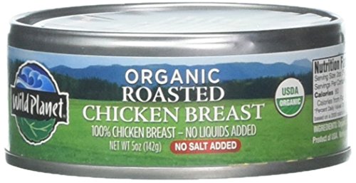 Wild Planet Organic Roasted Chicken Breast, 5 Ounce (Pack of 12)