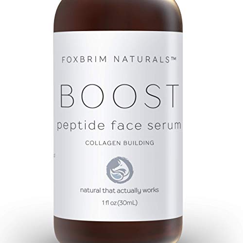 Peptide Complex Serum - BEST Anti Aging Serum - Anti Wrinkle Skin Care - Advanced Delivery - Facial Skin Care - Natural & Organic - Plump, Smooth and Even Skin - For Collagen Production & Optimal Skin Health - Amazing Guarantee 1oz