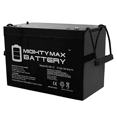 Mighty Max Battery 12V 100AH Battery for Solar Wind DEEP Cycle VRLA 12V 24V 48V Brand Product