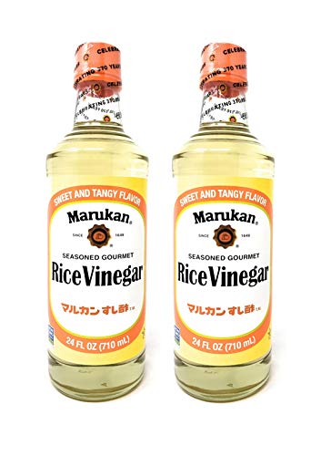 Marukan Seasoned Gourmet Rice Vinegar (2 Pack, Total of 48fl.oz)