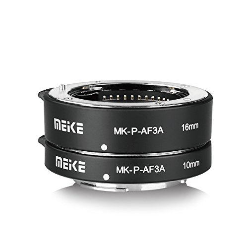 MEIKE MK-P-AF3A Automatic Extension Tube for Olympus Panasonic Micro Four Thirds M4/3 System Camera Lenses 10MM 16MM (Metal Auto Focus Plastic Body)