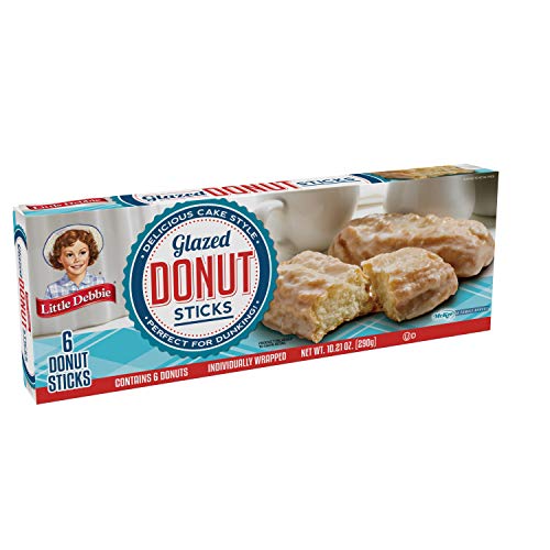 Little Debbie Snacks Donut Sticks, 6-Count Box (Pack of 6)