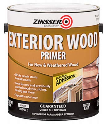 Zinsser & 322779 Zinsser Exterior Wood Primer Gallon White - Quantity 1