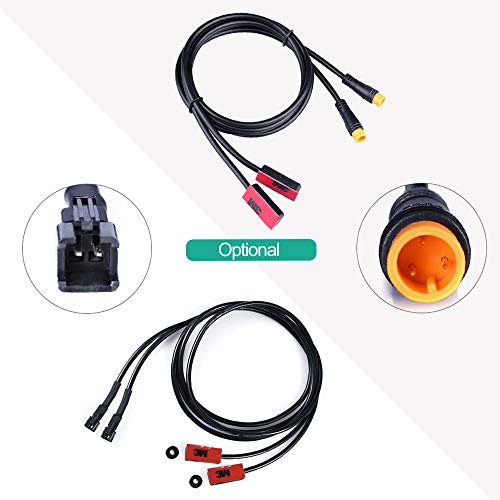 BAFANG Electric Bike Brake Sensor Cable Motor Brake Sensor Cable Compatible with Hydraulic and Mechanical Brake Electric Bicycle (for mid Motor, Two pcs)