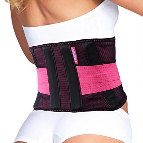 2.0 Version Lower Back Brace for Pain Relief, Back Brace for Lifting at Work, Scoliosis Pain Relief Brace for Herniated Disc and Sciatica, Adjustable Back Support Waist Belt for Men and Women S/M