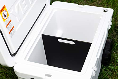 BEAST COOLER ACCESSORIES Cutting Board and Divider - Specifically Designed to Only Fit The Yeti Haul Wheeled Cooler