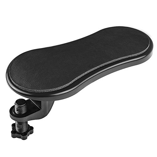 PRETTY SEE Computer Arm Rest Support for Desk and Chair, Sturdy Mouse Arm Rest, Desk Extender for Computer, for Home& Office