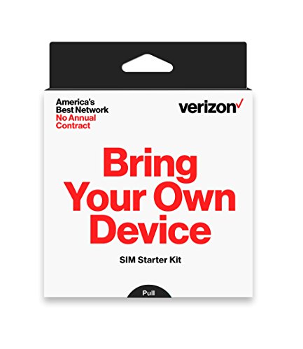Verizon Prepaid SIM Kit with 3-in-1 SIM (Standard, Micro, Nano)