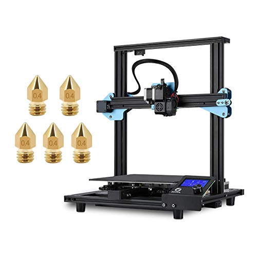 Sovol SV01 3D Printer 95% Pre-Assembled with 5 x 0.4mm Nozzle, Direct Drive Extruder Meanwell Power Supply and Glass Plate Built-in Thermal Runaway Protection 280x240x300mm