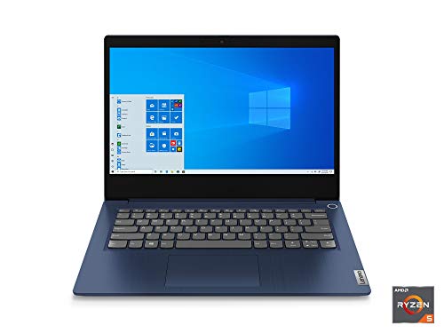 Lenovo IdeaPad 3 14' Laptop, 14.0' FHD 1920 x 1080 Display, AMD Ryzen 5 3500U Processor, 8GB DDR4 RAM, 256GB SSD, AMD Radeon Vega 8 Graphics, Narrow Bezel, Windows 10, 81W0003QUS, Abyss Blue