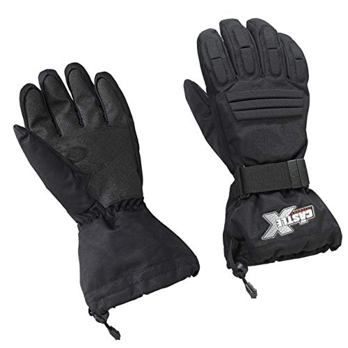 Castle X Platform Mens Snowmobile Gloves - Black - Large