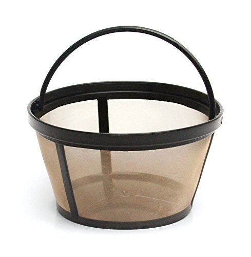 1 X 4-Cup Basket Style Permanent Coffee Filter fits Mr. Coffee 4 Cup Coffeemakers (With Handle)