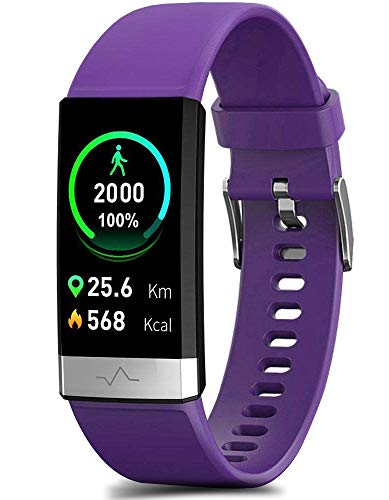 MorePro Heart Rate Monitor Blood Pressure Fitness Activity Tracker with Low O2 Reminder, IP68 Waterproof Smart Watch with HRV Sleep Health Monitor Smartwatch for Android iOS Phones