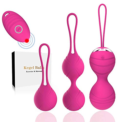 Abandship 2 in 1 Kegel Balls Kit - Kegel Exercise Weights Products for Women, 3 Weights Ben Wa Kegel Balls for Beginners & & Advanced, Doctor Recommended for Bladder Control and Pelvic Floor Training