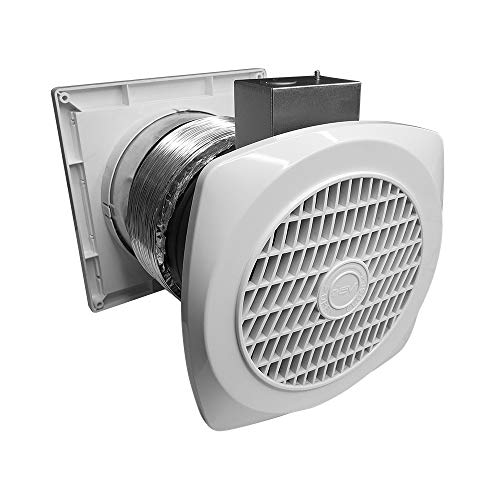 BV Ventilation Exhaust Fan for Home, Through-The-Wall Utility Fan, 70 CFM, 4.0 Sones, 6 inch