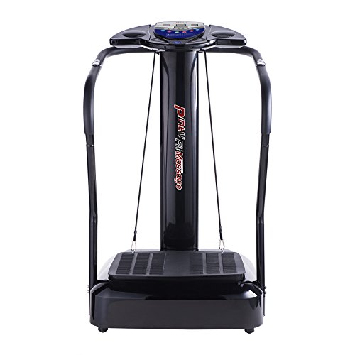Pinty 2000W Whole Body Vibration Platform Exercise Machine with MP3 Player (180 Speed Levels Platform)