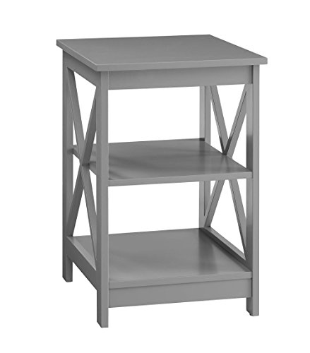 Convenience Concepts Oxford End Table, Gray