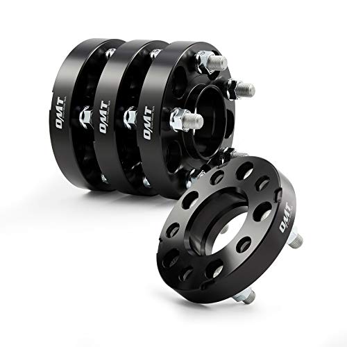 Orion Motor Tech 5x114.3 Wheel Spacers | 5x4.5 1 inch Hub-Centric Wheel Adapters with Studs Compatible with 2015 2016 2017 2018 2019 2020 Ford Mustang and Mustang GT | 25mm Hub Spacer Kit, Set of 4