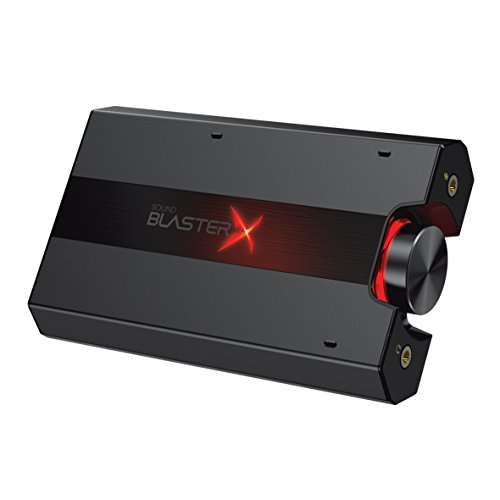 Creative Sound BlasterX G5 7.1 Headphone Surround HD Audio External Sound Card with Headphone Amplifier for Windows PC / Mac / PS4 / and Other Consoles