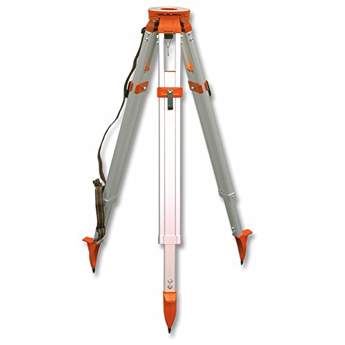 CST/berger 60-ALQRI20-O Heavy Duty Contractor Aluminum Tripod, Orange (Discontinued by Manufacturer)