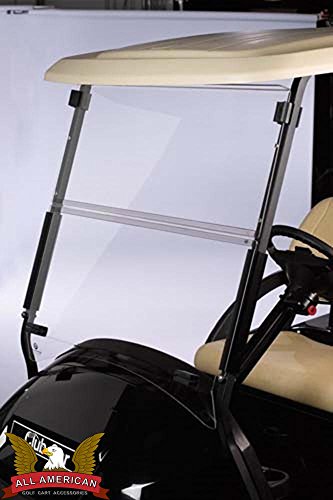 Clear Club Car Precedent Golf Cart Windshield