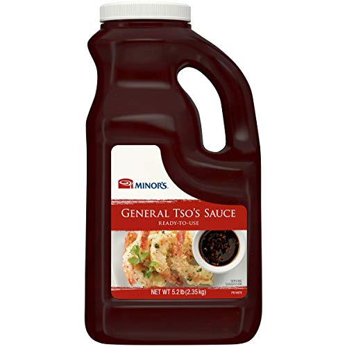 Minor's General Tso Sauce, Stir Fry Sauce, Ginger Garlic Sesame Flavor, 5 lb 3.2 oz Bottle