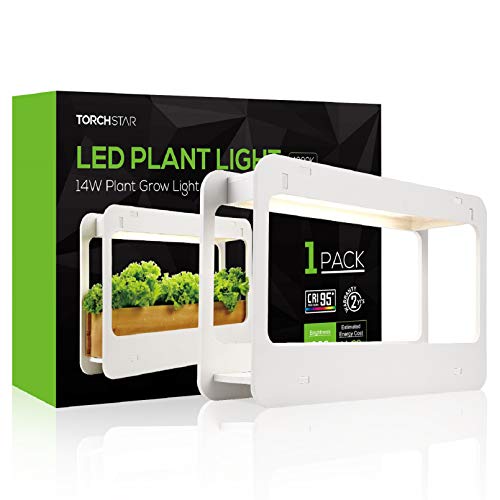 TORCHSTAR Indoor Herb Garden, Plant Grow LED Light Kit with Timer Function, 24V Low Voltage, Indoor Harvest Elite for Gourmet or Plant Enthusiasts, Rosemary, Lavender, Pots & Plants Not Included