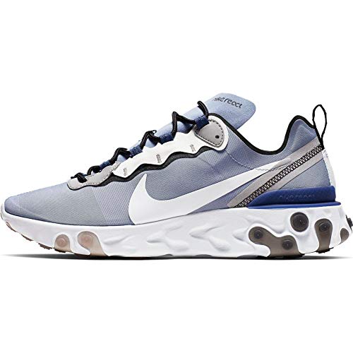 Nike React Element 55 BQ6166-402 Indigo Fog/Mystic Navy/Blue/White Men's Shoes (11)