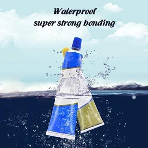 Magic Metal Mending Agent, Waterproof Welding Glue, Easy to Use, High-Temperature Resistant, Effective Adhesive Agent for DIY Household, Automotive, Marine, Craft Repair