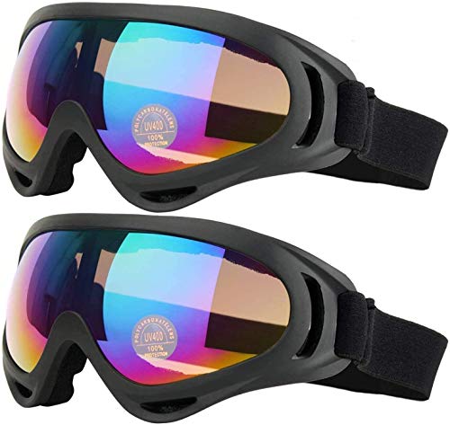 Ski Goggles, Motorcycle Goggles, Snowboard Goggles for Men Women & Youth, Kids