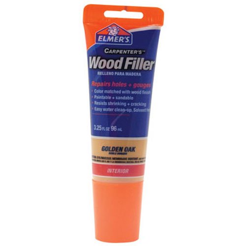 Elmer's E861 Carpenter's Wood Filler, 3.25-Ounce Tube, Golden Oak