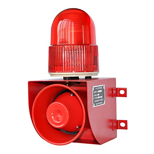 YS-01 AC110-120V Industrial Sound and Light Alarm Emergency Warning Voice Outdoor Waterproof Alarms