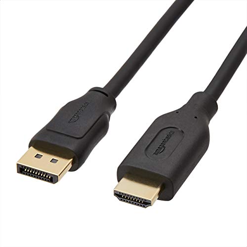 AmazonBasics HL-007264 DisplayPort to HDMI Cable - 10 Feet