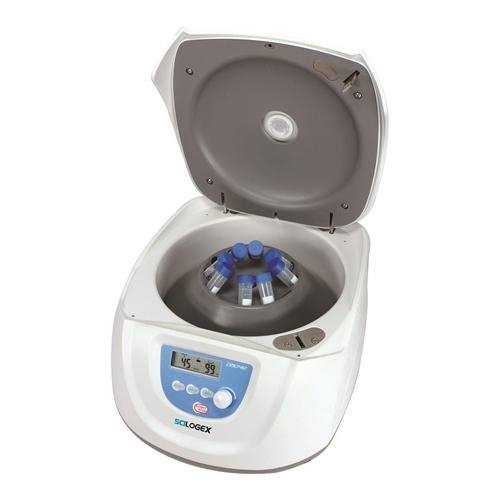 Scilogex 91302341 Model DM0412 Clinical Centrifuge with A12-10P Fixed-Angle Rotor and adapters, 4,500 rpm, 110/240V