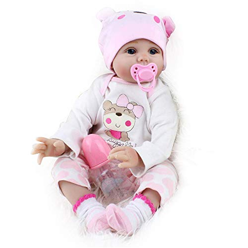 CHAREX Reborn Baby Dolls, 16 Inches Lifelike Soft Vinly Baby Doll Girl, Best Gift for Kids Ages 3+