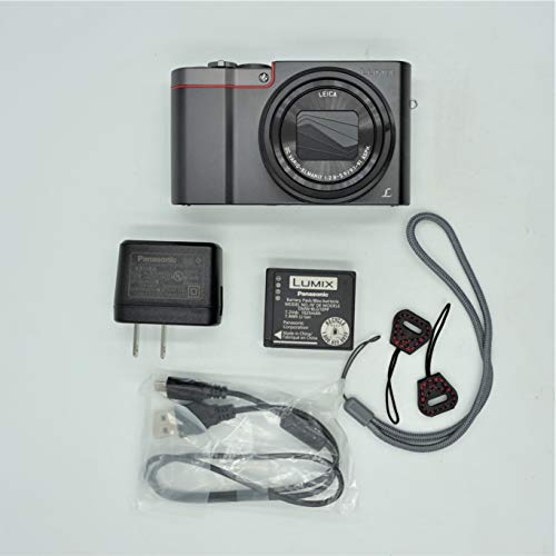 PANASONIC LUMIX ZS100 4K Point and Shoot Camera, 10X LEICA DC Vario-ELMARIT F2.8-5.9 Lens with Hybrid O.I.S., 20.1 Megapixels, 1 Inch High Sensitivity Sensor, 3 Inch LCD, DMC-ZS100S (USA SILVER)