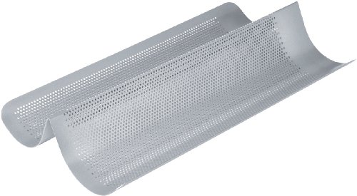 Chicago Metallic Commercial II Non-Stick Perforated French Bread Pan -